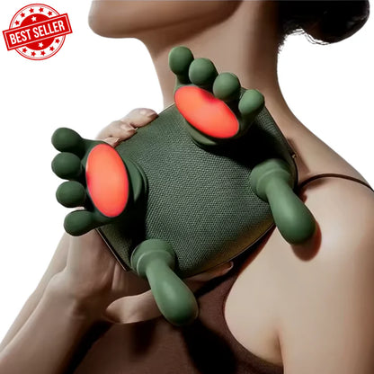 Relaxing massager for the neck and back