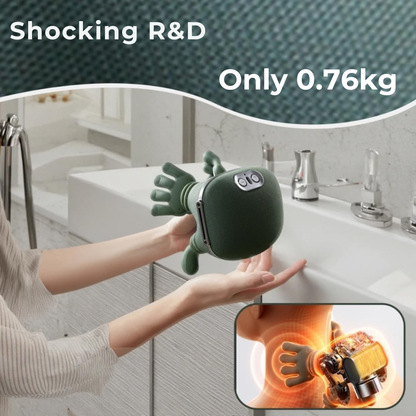 Relaxing massager for the neck and back