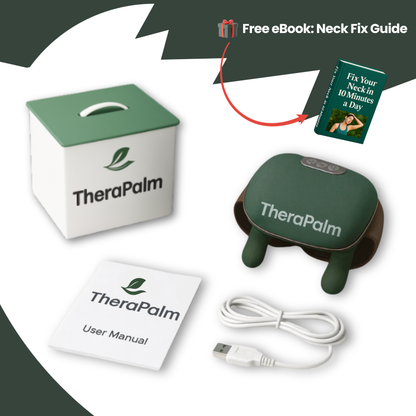 Relaxing massager for the neck and back